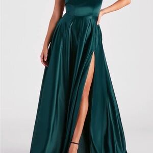 Hunter Teal Maxi Dress